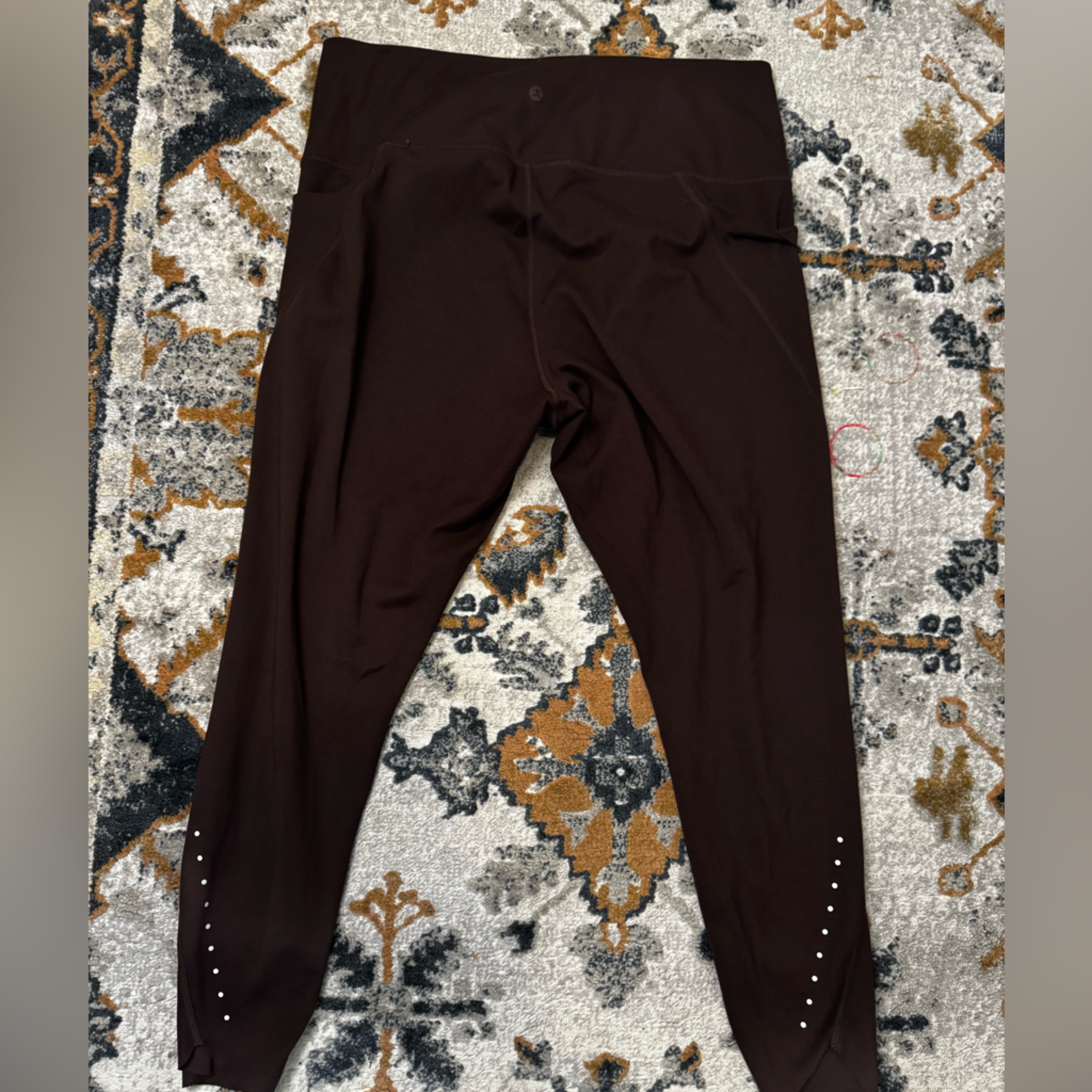 Danskin Women’s High-Waist Chocolate Brown Leggings